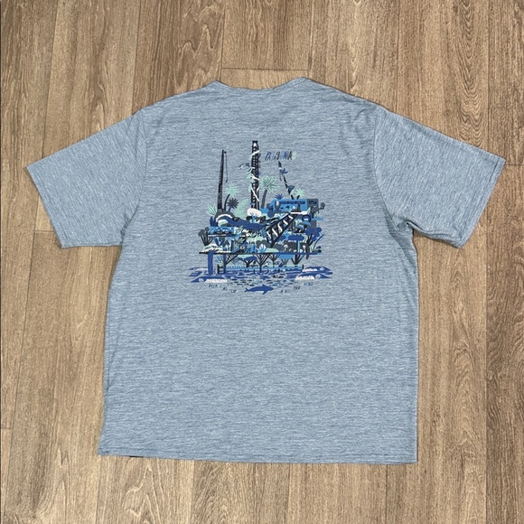 Patagonia Other - Patagonia Capilene Cool Daily Reef The Rigs graphic shirt men’s sz L